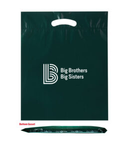 Hunter-Green-Reusable-Plastic-Bag